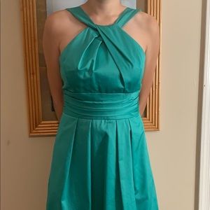 Teal dress David’s bridal style 83690fd